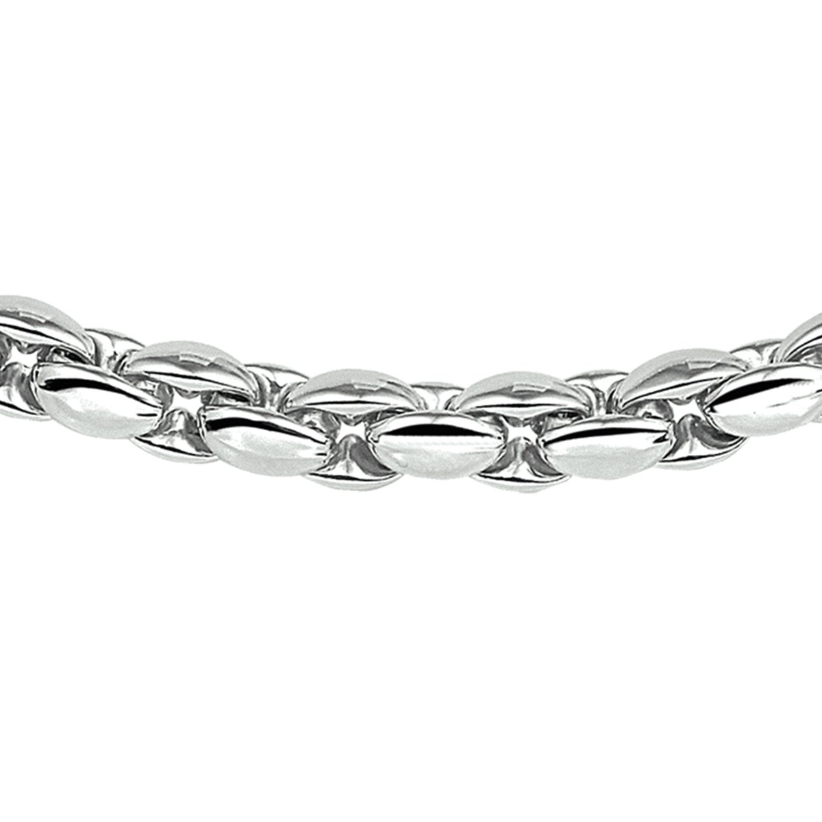 The Jewelry Collection Chain Ketting - 925 zilver - lengte 45cm