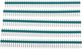 5 STKS 40-pins 2,54 mm afgescheiden rechte mannelijke PCB-header (groen)