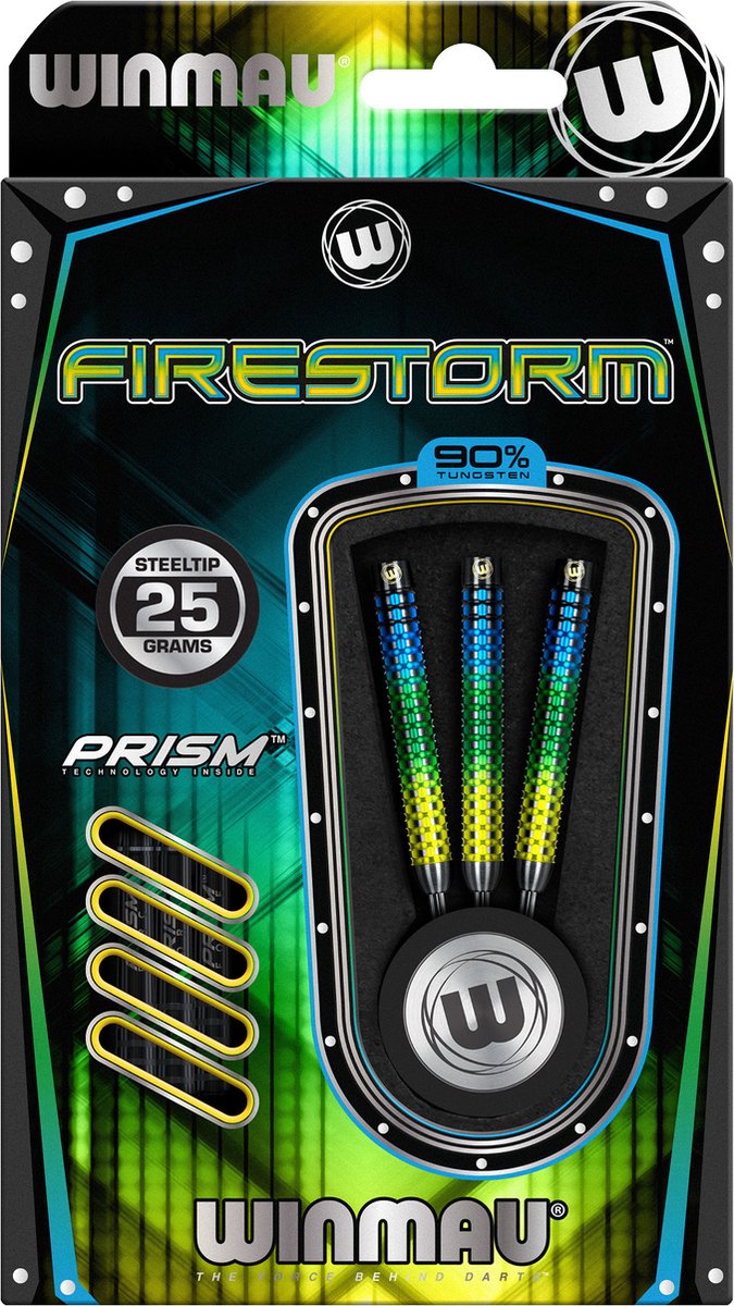 Winmau Firestorm 90% - Dartpijlen 25 gram van Winmau — afbeelding 3