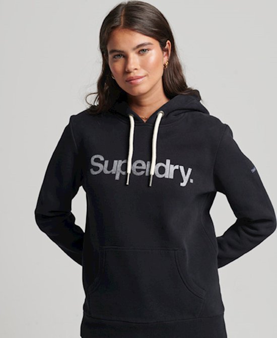 Superdry à capuche en coton biologique Sweater Core Logo pour femme