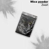 Mica poeder - Pigment poeder - mica powder- epoxy pigment - zwart - kleurstof - pigment- 5 gram per zakje - te gebruiken voor zeep, bath bombs en om kaarsen te maken!