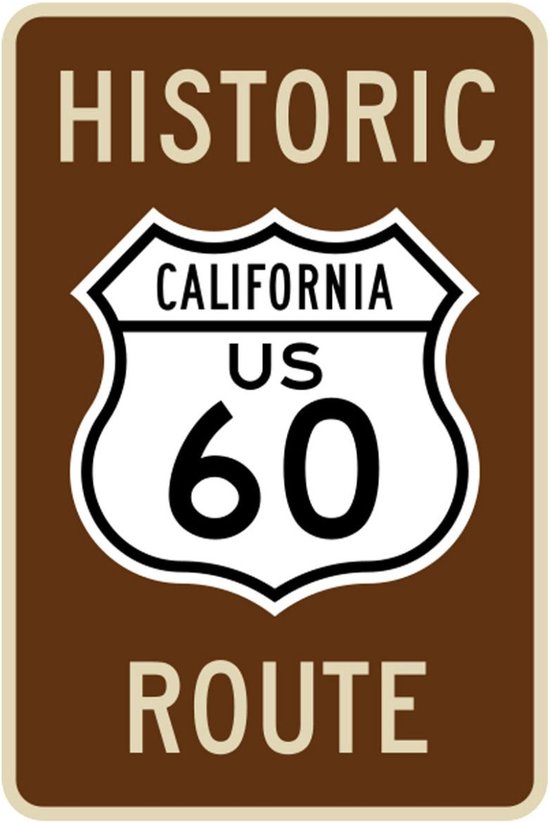 Aimant Route historique de la Californie US 66
