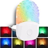 Nachtlampje Stopcontact - Nachtlampje Kinderen - Nachtlampje Volwassenen - Dag en Nacht Sensor - Multi Kleur - GAAT AAN BIJ SCHEMER EN UIT BIJ  VOLDOENDE DAGLICHT