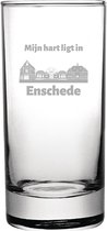 Gegraveerde longdrinkglas 28,5cl Enschede