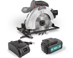 Powerplus POWEBCSS3 Cirkelzaag - 18V - Incl batterij 18V 3.0Ah + lader