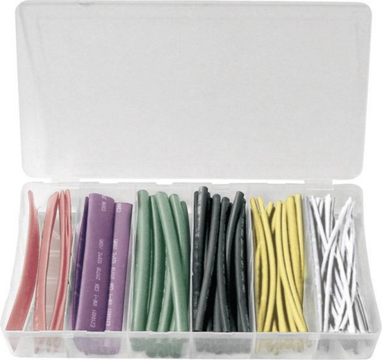 Blanko Krimpkous assortiment 100-delig - Gekleurd
