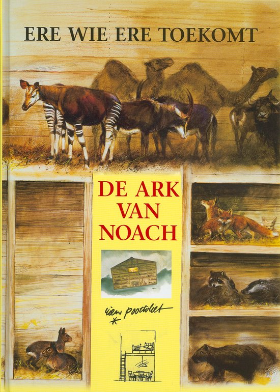 Cover van het boek 'De ark van Noach' van Rien Poortvliet