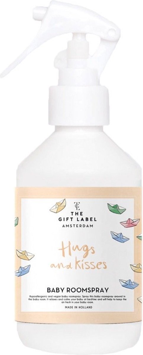 The Gift Label - Baby Roomspray - Hugs and Kisses