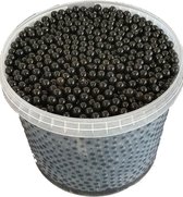 Gelparels | waterparels - per 10 liter verpakt in emmer - kleur: zwart - voor de mooiste creaties