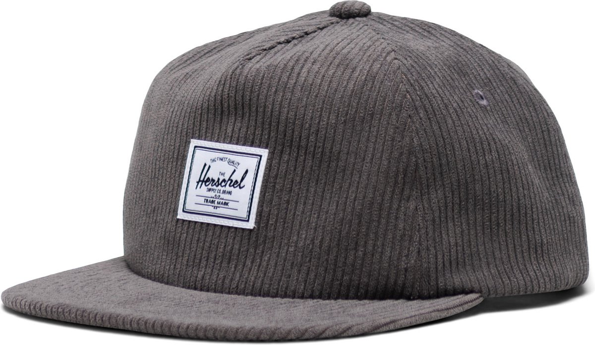 Corduroy | Scout Corduroy - Cool Grey / Herschel pet / ribfluweel / Beperkte Levenslange Garantie / Grijs