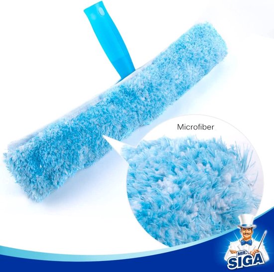 MR.SIGA Essuie-glace et essuie-glace en kit combiné, kit de nettoyage de  vitres