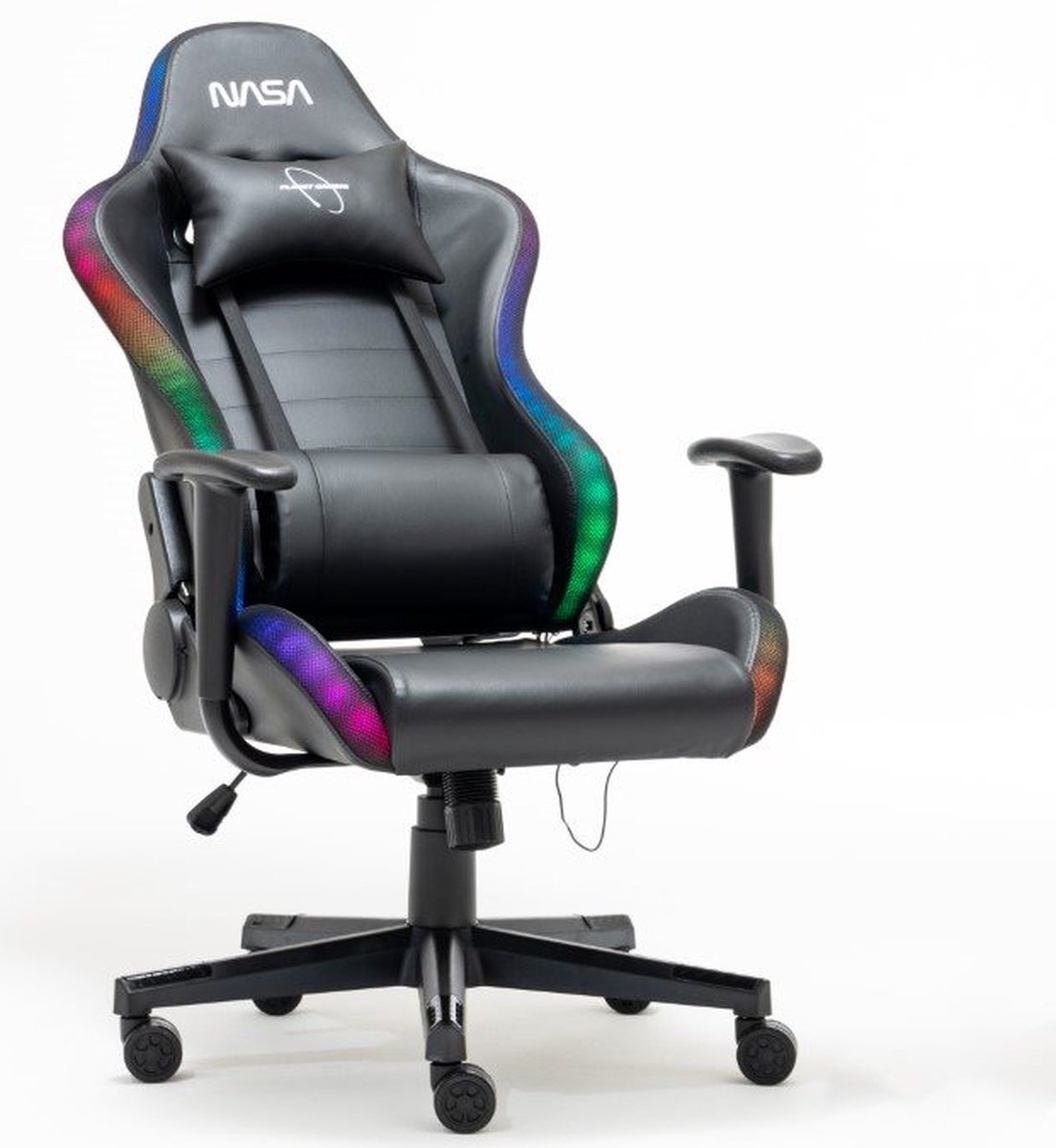 Ranqer Halo - Chaise gamer LED / Chaise gaming RGB - Noir