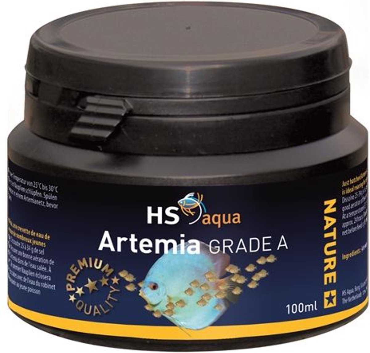 HS aqua - Artemia Grade A - Opgroeivoer voor jonge vissen - 55g