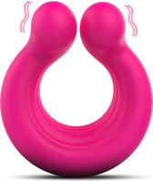 LoveSense Cockring – Penisring met Clitoris Stimulator - Stille Vibrator - Kleine Vibrator – Vibrator - Sex Toys voor Koppels - Cockring Vibrerend - Penis Ring – Fibrator – Clitoris - Cockring Siliconen – Viberator – USB Oplaadbaar – 9 Programma's