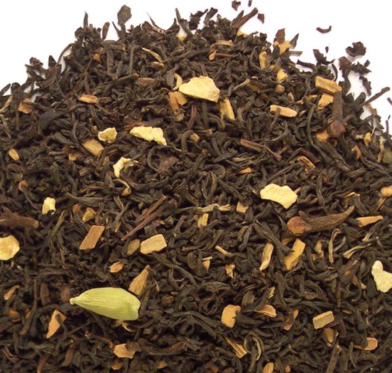 ZijTak - Masala Chai - Zwarte thee met kruiden - kaneel, gember, kruidnagelen, zwarte peper, kardamom - Chai latte - 100 g