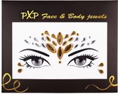 pXp Face & Body Jewels All-In-One Glitter Sticker Model Divine Goddess