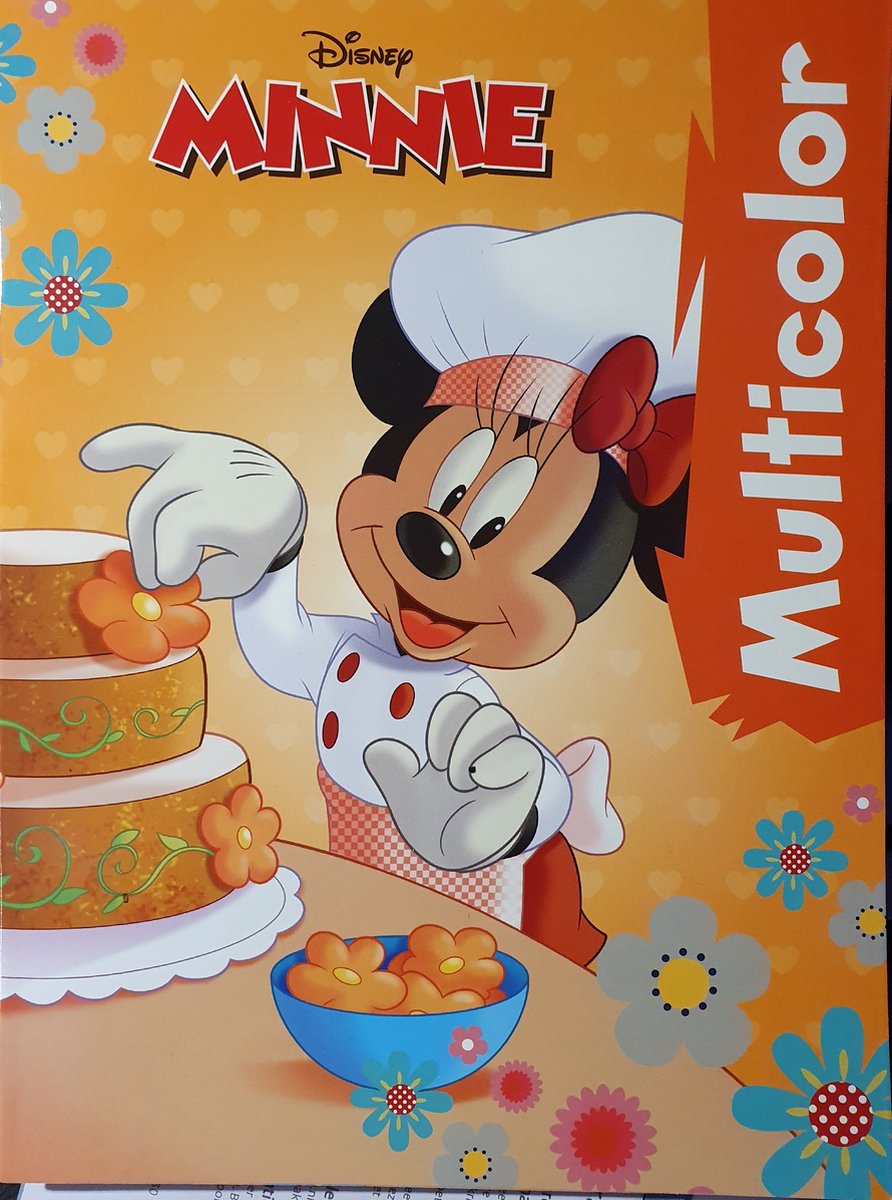 Multicolor kleurboek Disney Minnie