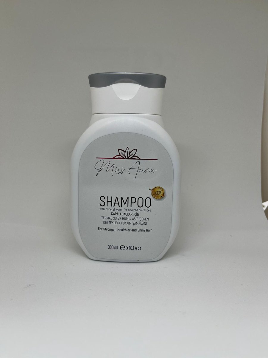 Miss Aura Vegan shampoo tegen Haaruitval – Voor Dikker, Sterker en Gezonder Haar - Voor alle Haartypes – 300 ml