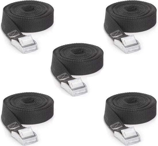 Gusti Lederriemen Leder - Mathias 20cm 2er Set Schnallriemen Spannriemen Riemen Schnalle kurzer Ledergurt Befestigung Pack 2 Stück Braun