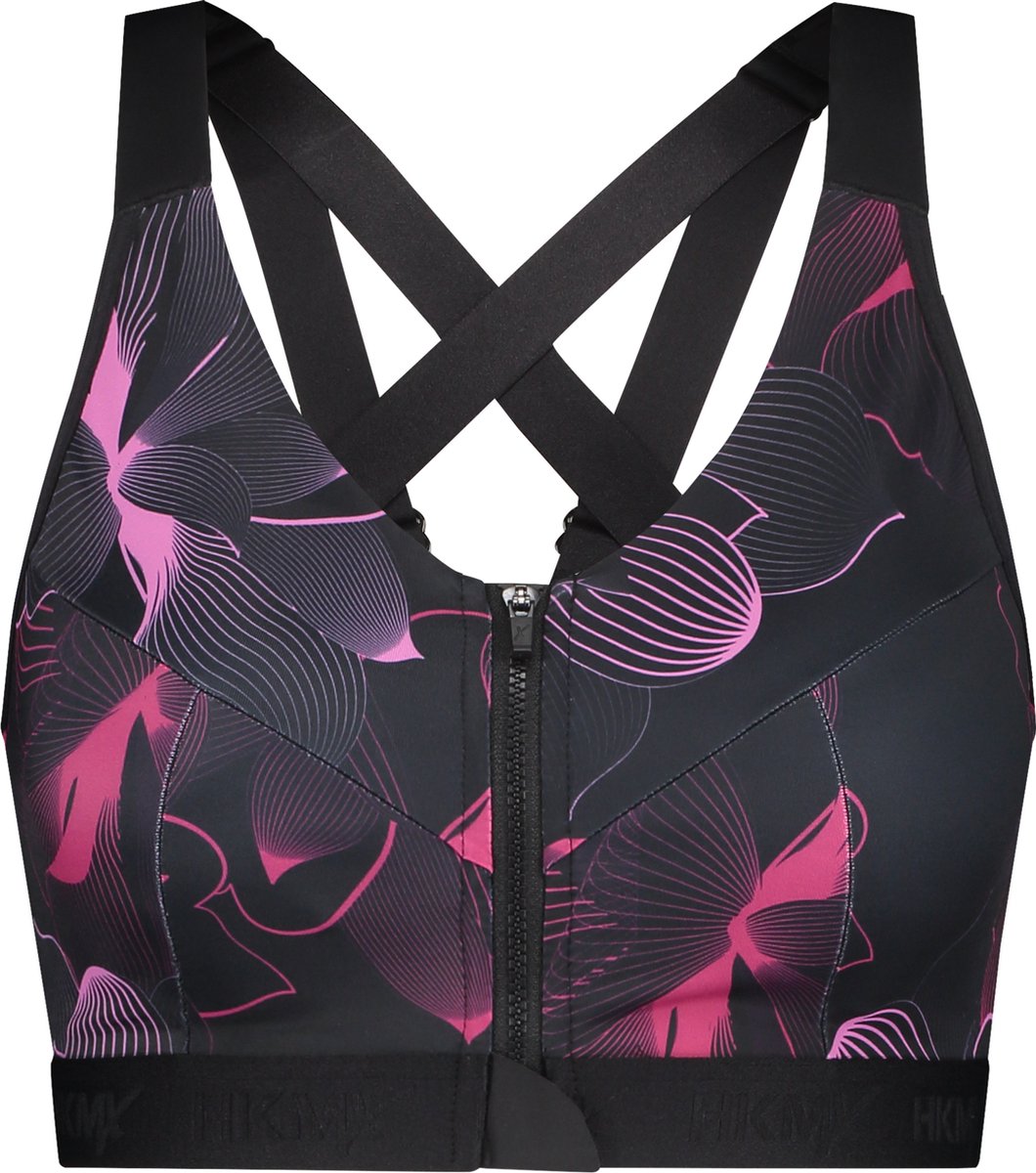 Hunkemöller Dames - Sport collectie - HKMX Sport bh The Pro Level 3 - Zwart - maat C70