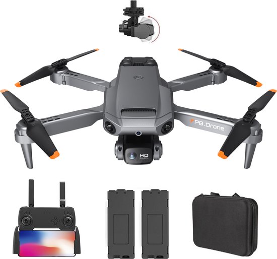 Gluren kunstmest droefheid SefSay P8 Drone - Drone met camera - Obstakel ontwijking - Drones - Mini  drone - Drone... | bol.com