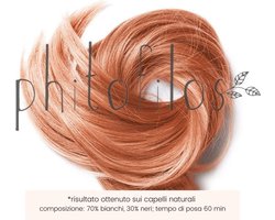 Phitofilos biologische haar henna - haar verf - Aardbei blond - koperachtige en lichtroze nuances Biondo Fragola 100gr