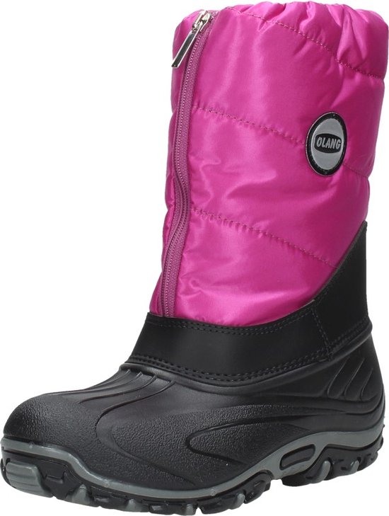 Olang Snowboots - Maat 29 - Meisjes - roze/zwart Maat 29-30 | bol.com