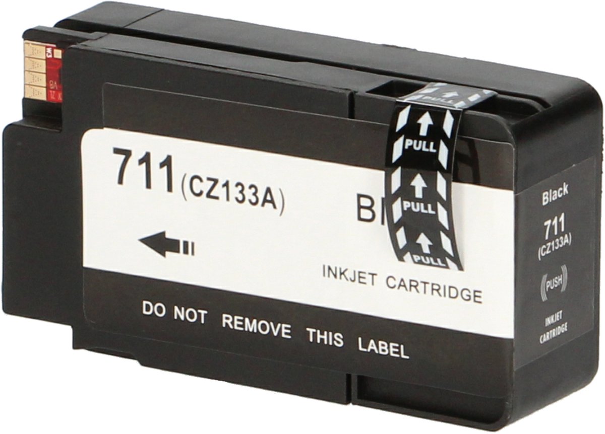 Huismerk - inktcartrige / 711 / zwart - geschikt voor HP