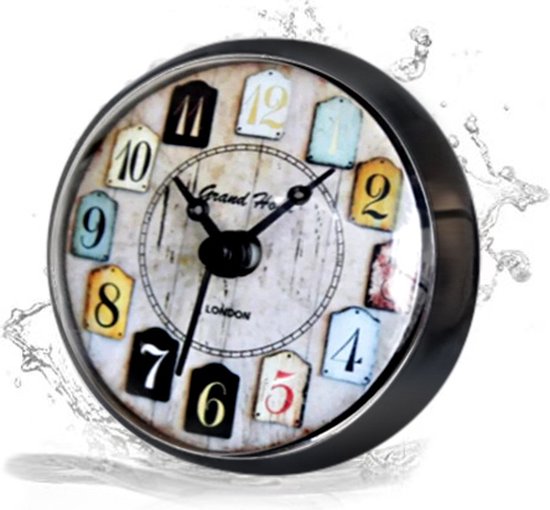 Horloge de salle de bain à Quartz - Horloge de salle de bain étanche - Klok  de Douche