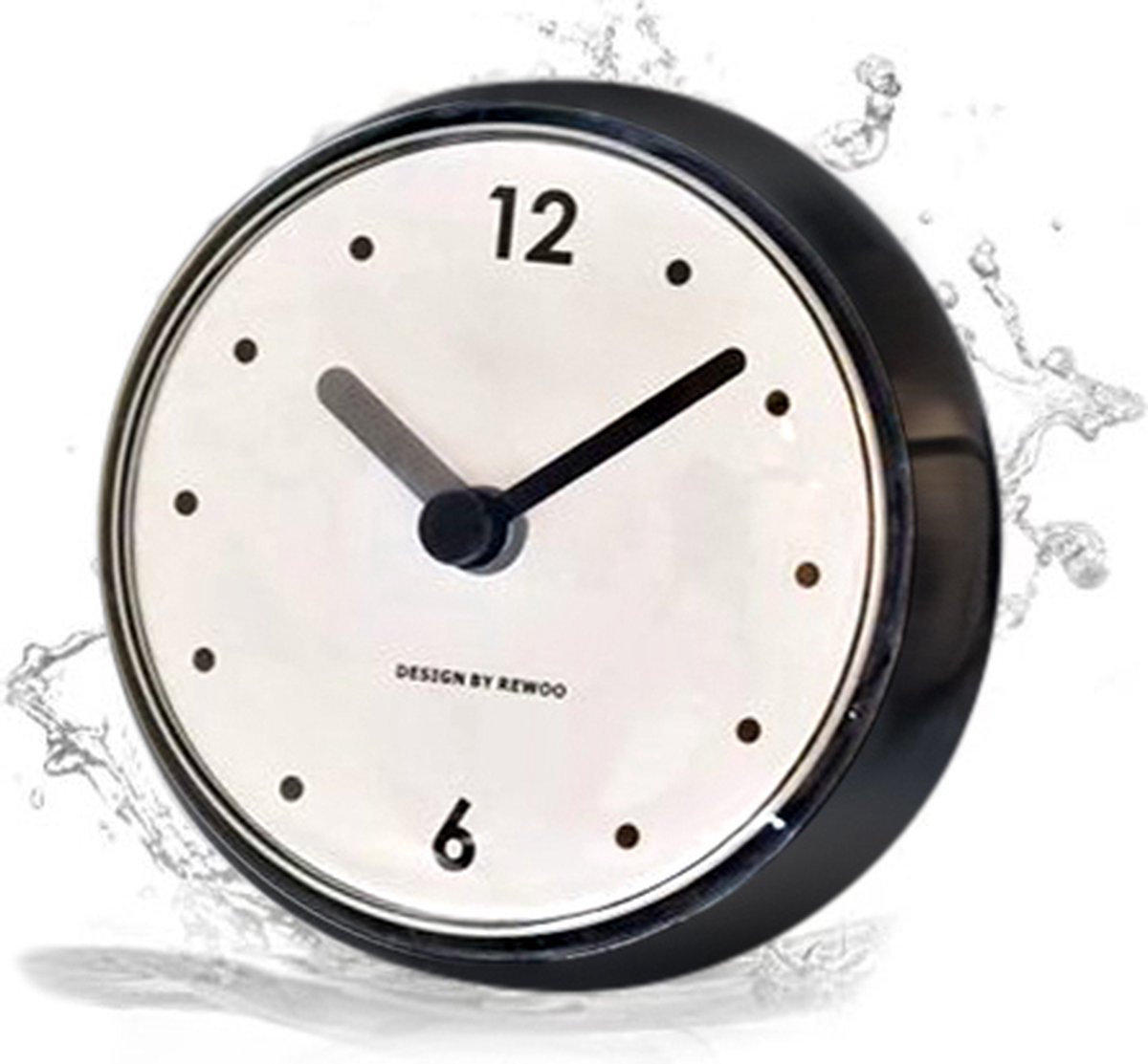 Douche klok Quartz Badkamerklok Grijs Badkamer Klok Waterdicht