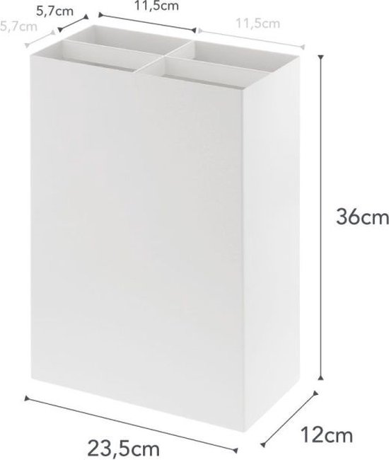 Yamazaki - Porte-parapluie intelligent Yamazaki - Blanc