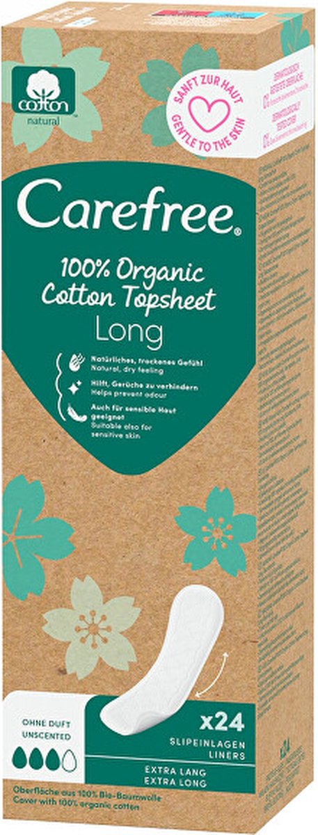 Organic Cotton Long - Panty Liners