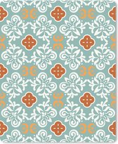 Muismat Groot - Patronen - Bloemen - Abstract - 30x40 cm - Mousepad - Muismat