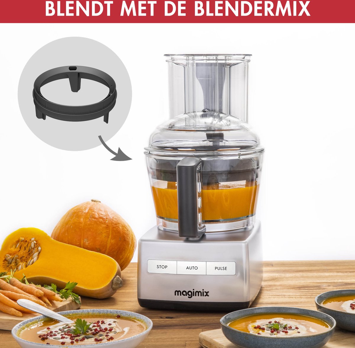 Magimix CS 5200 XL - 3 kommen, 30 jaar garantie thumbnail 8
