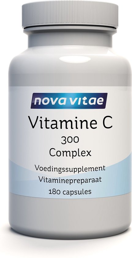 Foto: Nova vitae vitamine c 300 complex 180 capsules