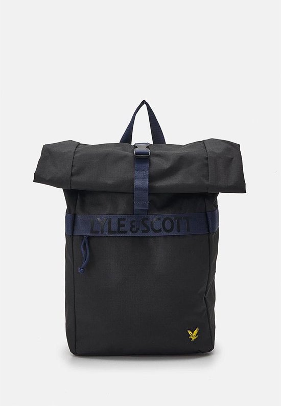 Lyle & Scott Recycled Rolltop Backpack Black