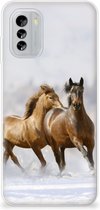 Smartphone hoesje Nokia G60 TPU Case Paarden