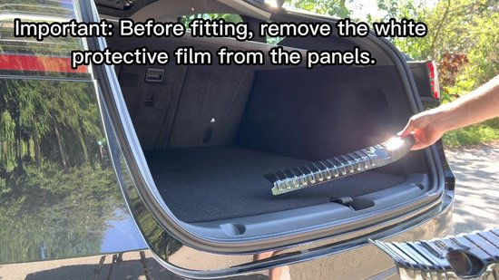 Tesla Model 3 Sill Protector Set complet Coffre et Frunk Escrime de protection Zwart Accessoires de vêtements pour bébé d'intérieur de voiture Pays- Nederland et België