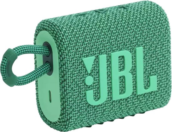 JBL Go 3 Eco Groen - Draadloze Bluetooth Mini Speaker - Eco friendly | bol