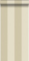 Origin Wallcoverings behang strepen warm beige - 347020 - 53 cm x 10,05 m