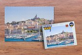 Puzzel Haven - Marseille - Boten - Legpuzzel - Puzzel 1000 stukjes volwassenen