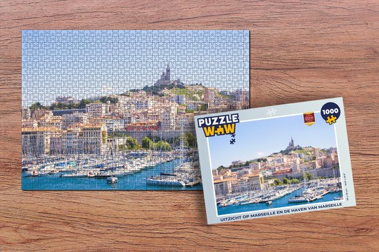 Puzzle Port de Marseille, France, 1 000 pieces