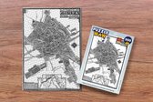 Puzzel Stadskaart - Groningen - Zwart Wit - Legpuzzel - Puzzel 500 stukjes - Plattegrond