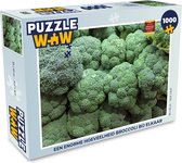 Puzzel Een enorme hoeveelheid broccoli bij elkaar - Legpuzzel - Puzzel 1000 stukjes volwassenen