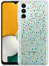 Hoesje geschikt voor Samsung Galaxy A13 5G Happy Dots