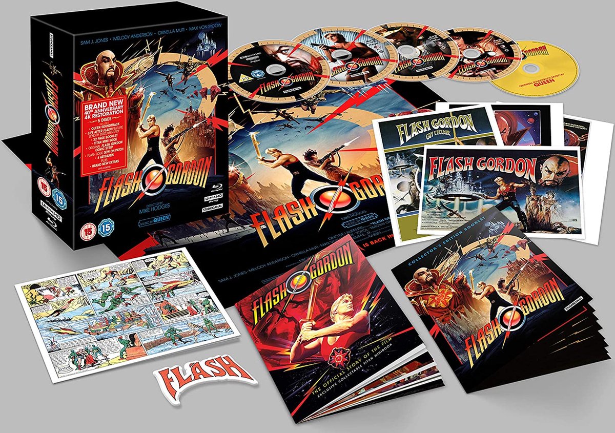 Flash Gordon (40th Anniversary) 4K UHD Collector's Edition [Blu-ray]-