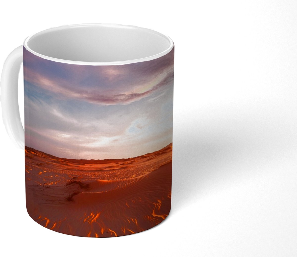 Mok - Koffiemok - Zand - Landschap - Lucht - Woestijn - Mokken - 350 ML - Beker - Koffiemokken - Theemok