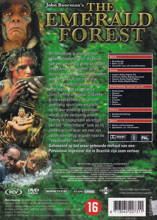 Emerald Forest (Dvd), Charley Boorman | Dvd's | bol Emerald Forest (Dvd), Charley Boorman | Dvd's | bol