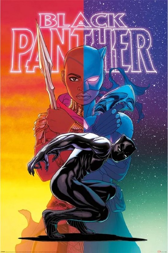 Hole in the Wall Marvel Black Panther Maxi Poster -Wakanda Forever (Diversen) Nieuw