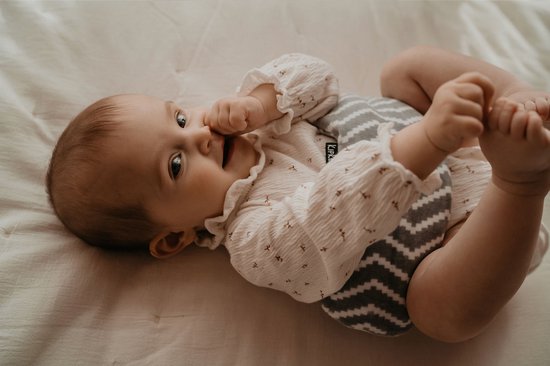 Losse hoes voor KipKep Woller warmtekussen - Woller Cover Silver Grey - donker grijs - chevron - nicky katoen velour — afbeelding 5